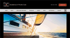 Desktop Screenshot of priveswiss.com